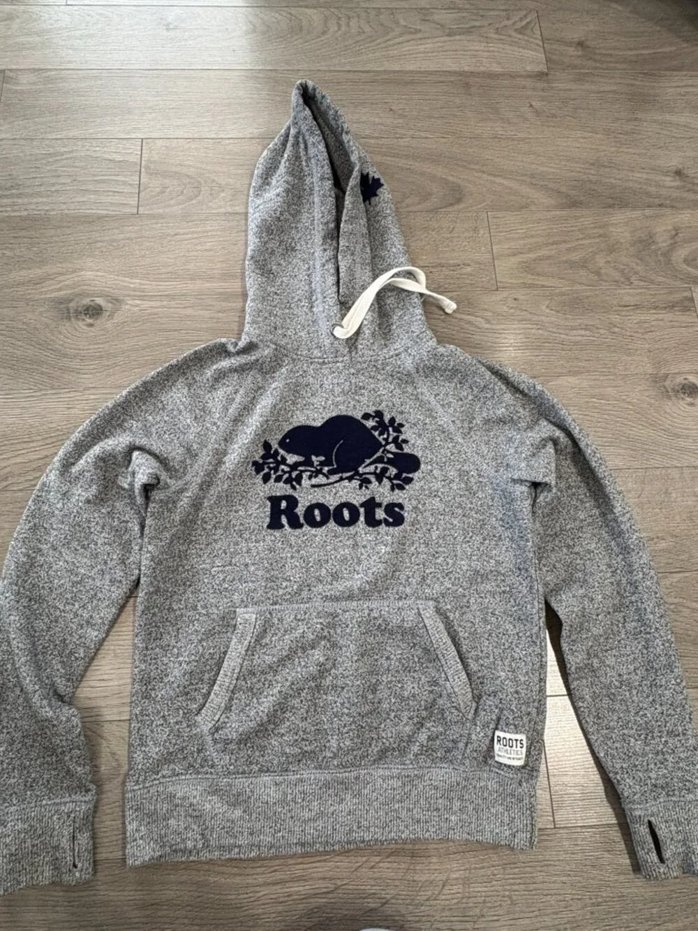 Roots Salt & Pepper Kanga Pullover Hoodie – Size XS – Great Condition - Picture 2 of 13